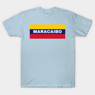 Maracaibo City in Venezuelan Flag Colors T-Shirt